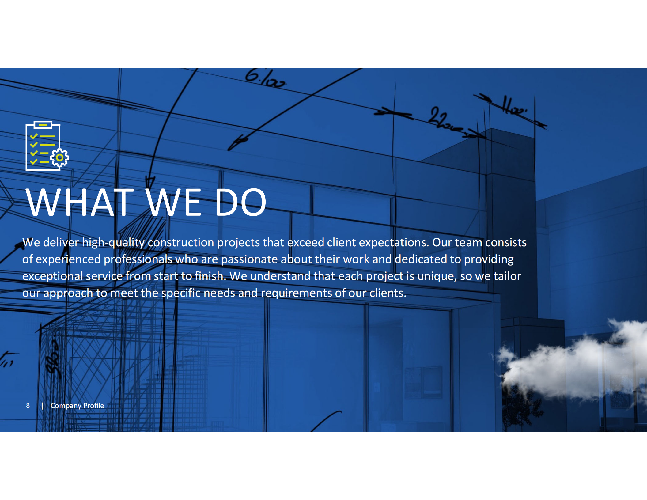 Corporate Profile Page 8